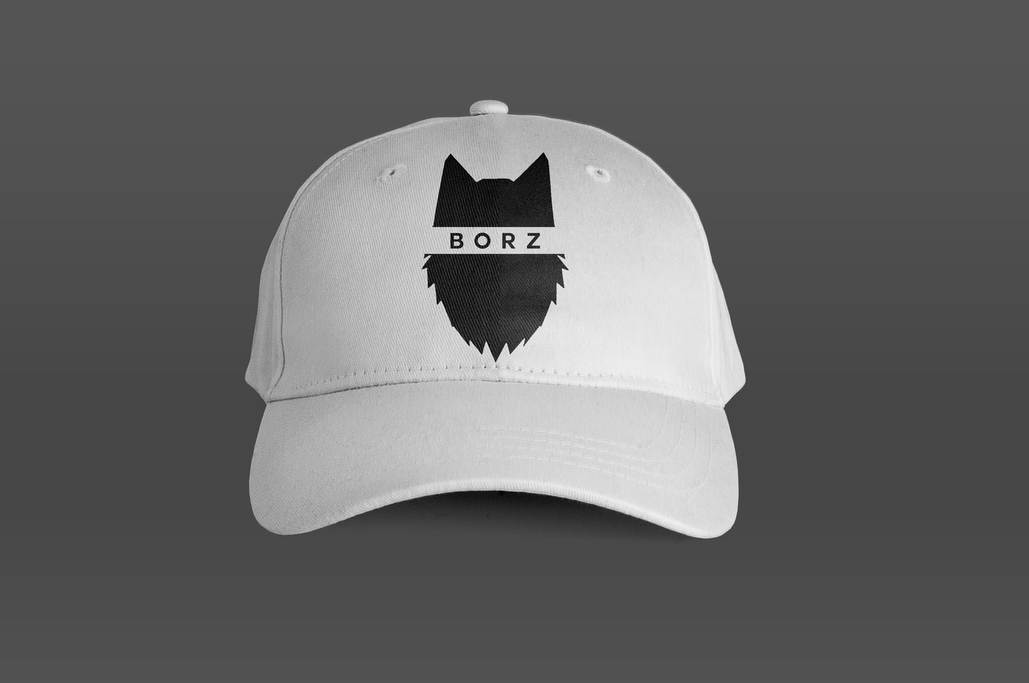 Cap "Wolf mit Borz Augen"